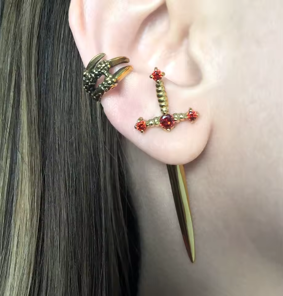 Elysith™ Sword Earrings