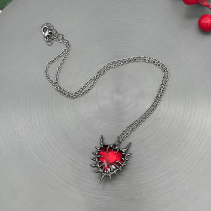 Elysith™ Rose Heart Necklace